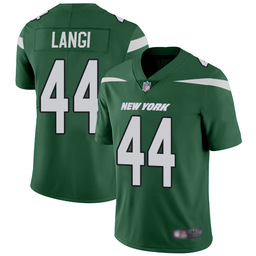 New York Jets Limited Green Youth Harvey Langi Home Jersey NFL Football #44 Vapor Untouchable->->Youth Jersey